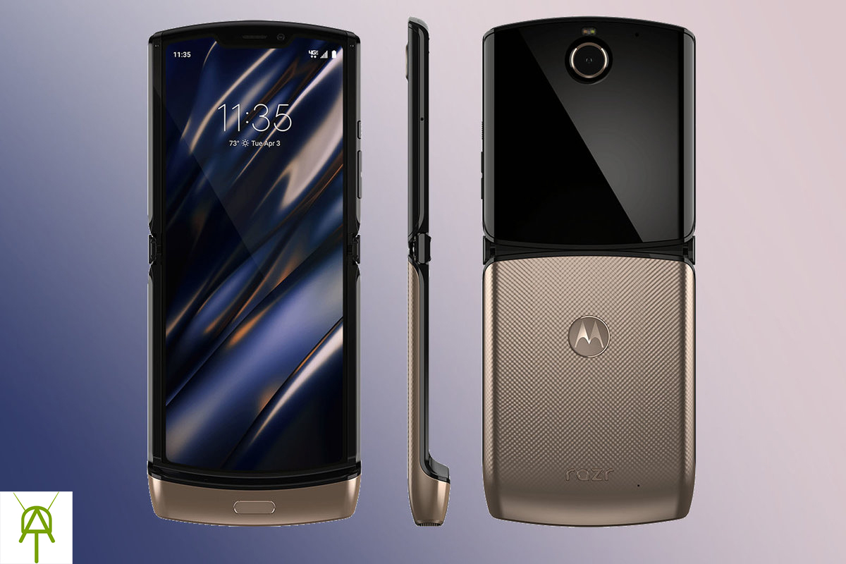 Motorola Razr - sleek design and an incredible stand on